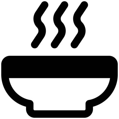 Restoranda ya da kafede sıcak çorba servis edilir.