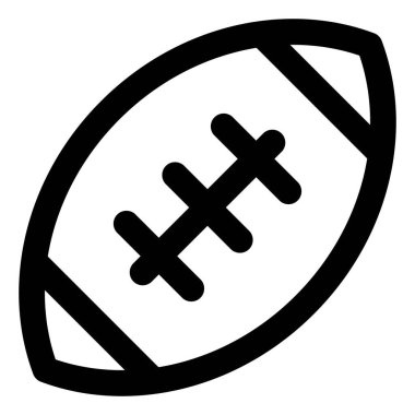 Amerikan futbolu oval top düzeni göstergesi