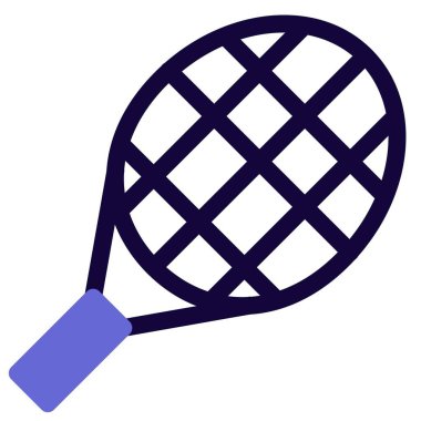 Kinetik enerjisi için daha güçlü yüzgeçleri olan tenis raketi.