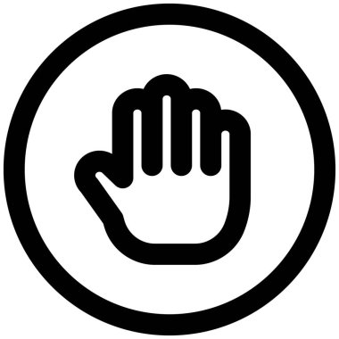 Gelen trafik engeli için trafik işaretini durdur