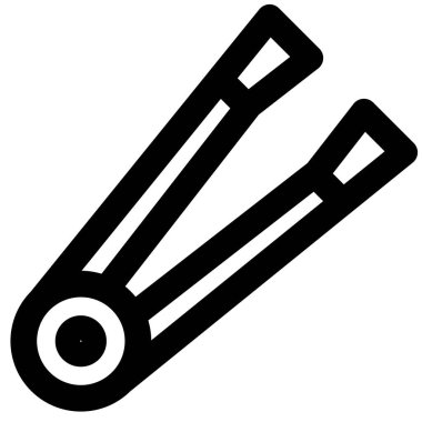 Ateşli ögeleri almak için maşa