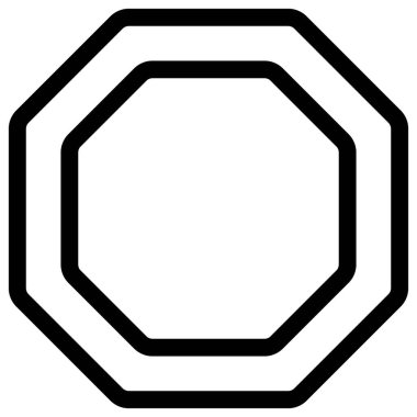 Dur işareti düzeni için trafik tabelası