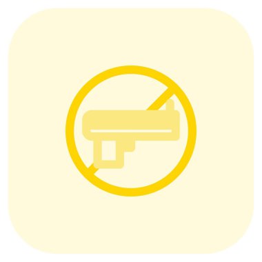 Lokantada silah ve mühimmat yasak.