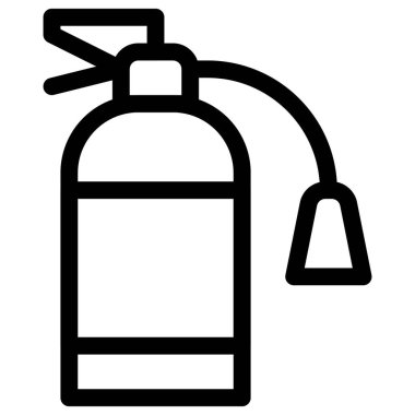 Yangına karşı restoranda taşınabilir yangın söndürücü