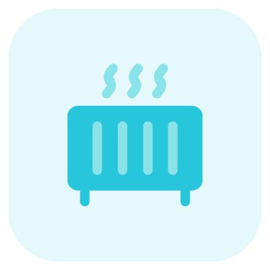 Kışın otel için ısıtıcı.