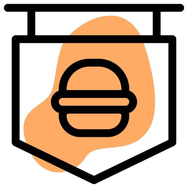 Fast food yiyicileri beyaz arka planda izole edilmiş.