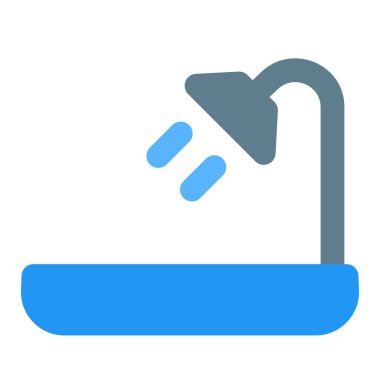 Duş başlığı eğimli duş odası