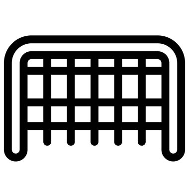 Büyük oyun için antrenman için gol ağı