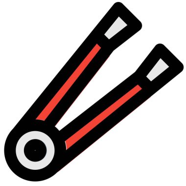 Ateşli ögeleri almak için maşa