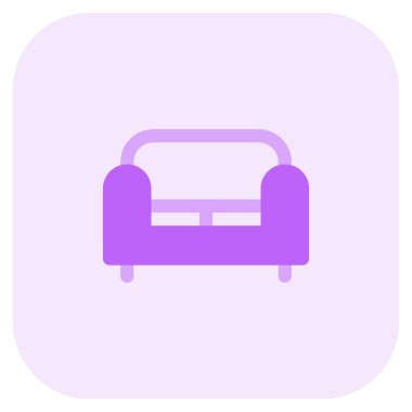 Otelin oturma odası için birinci sınıf kanepe.