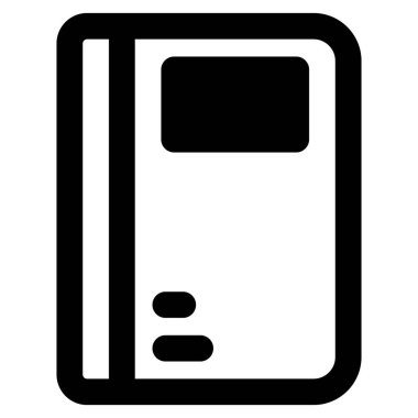 Günlük yazmak için kullanılan bantlı defter