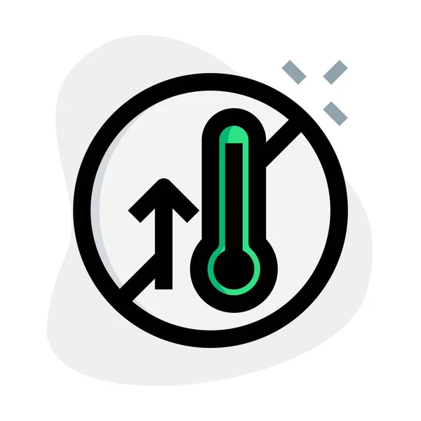 Guía Corona Para Comprobar Temperatura Del Cliente — Vector de stock