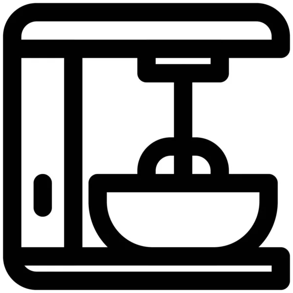 Alimento Mezclado Con Dispositivo Control Velocidad Variable — Vector de stock