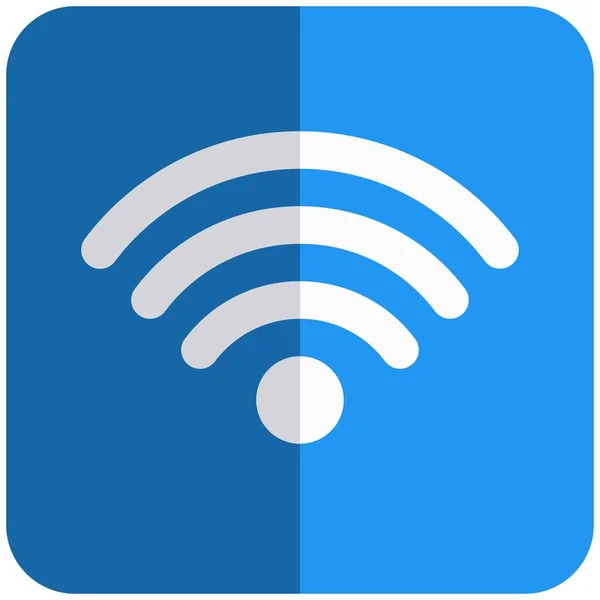 Wifi Signaal Voor Station Openbaar Gebruik — Stockvector