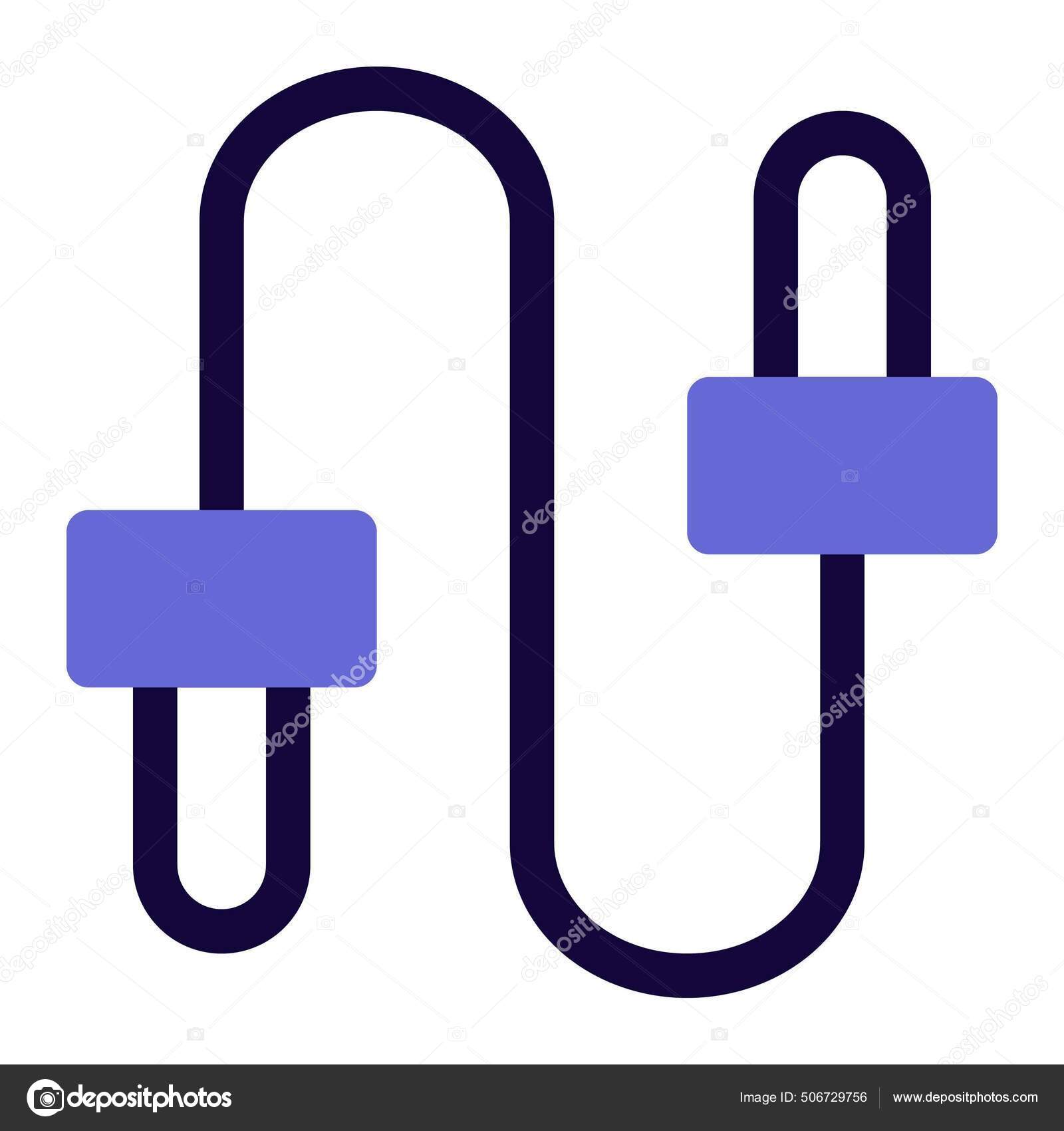 Jumping Ropes Anaerobic Workout Fitness Stock Vector Image by