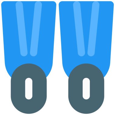 Yüzücüler ve su sporları için yüzgeçler