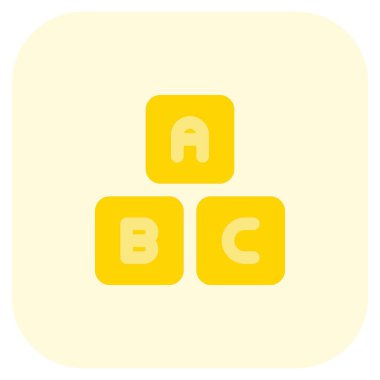 Anaokulunda kullanılan alfabe blokları