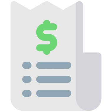 Otel masrafları ve faturaları için fatura