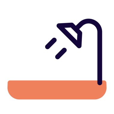 Duş başlığı eğimli duş odası