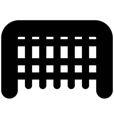 Büyük oyun için antrenman için gol ağı