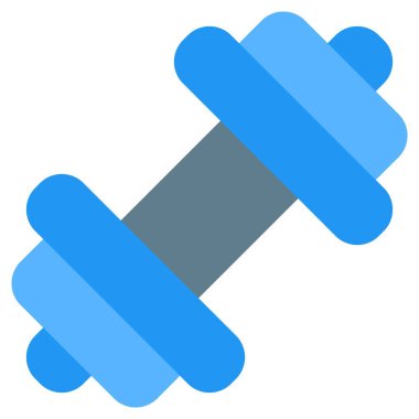 Güç ve güç çalışması için ağır halterler.