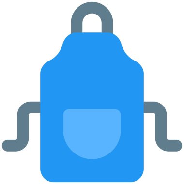 Karışıklığı önlemek için şef üniforması olarak önlük.