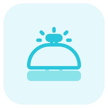 Restoranda yardım çağırmak için servis zili.