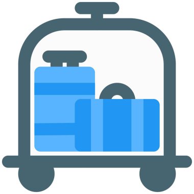 Büyük eşyalar taşımak için bavul.