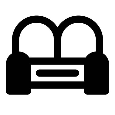 Otel lobisinde kanepeli bir bekleme odası.