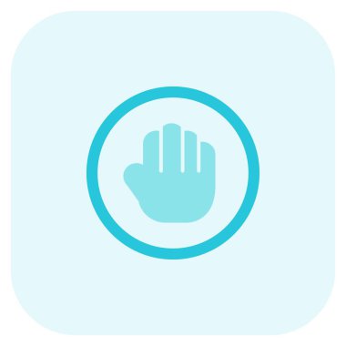 Gelen trafik engeli için trafik işaretini durdur