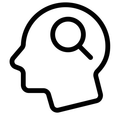 Bilgi, başarı için bir anahtar. İnsan kafası düzeni.