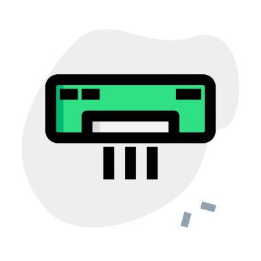 Genel olarak kullanılan bir buçuk tonluk klima.