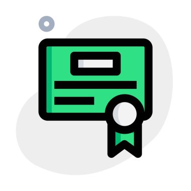 Okul diploması düzeninin tamamlanmasına ilişkin sertifika