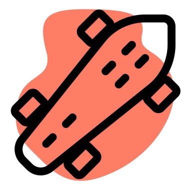 Televizyonda yayınlanan ekstrem spor programı için uzun pano