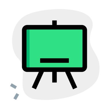 Öğrencilerin yeni konsepti anlamasını sağlamak için beyaz tahta.