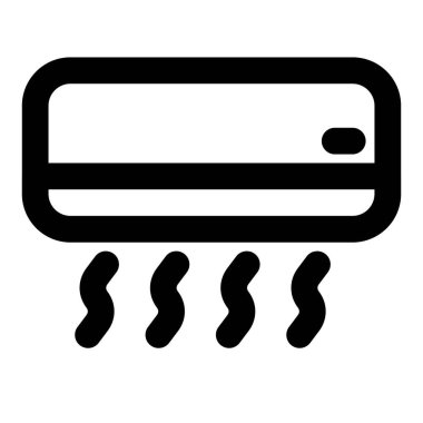 Büyük odalar için iki tonluk klima.