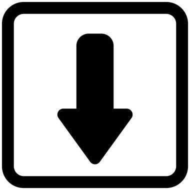 Ters konumda bulunan yerler için aşağı yönlü