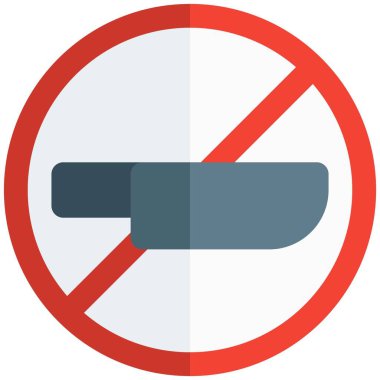 Restoranda bıçak ve kesici aletler yasaktır.