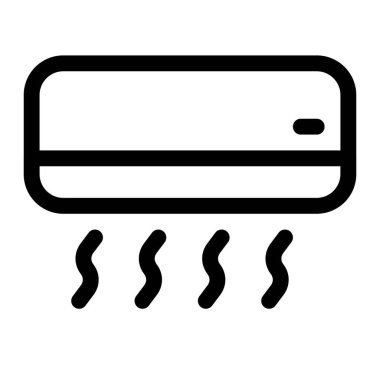 Büyük odalar için iki tonluk klima.