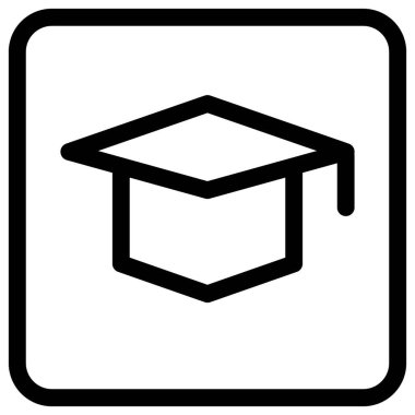 Bir yoldaki öğrenci navigasyonu için üniversite logosu