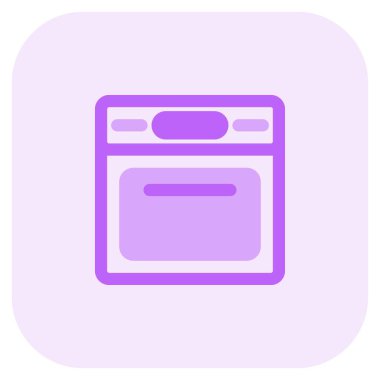 Restoranda ızgara yapmak ve pişirmek için gazlı fırın.