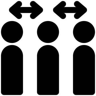 Gıda hizmeti sırasında sosyal mesafeler korundu