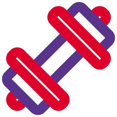 Güç ve güç çalışması için ağır halterler.