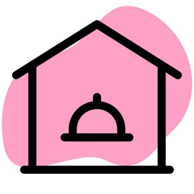 Restoran yemekleri kubbe kapağıyla eve geldi.