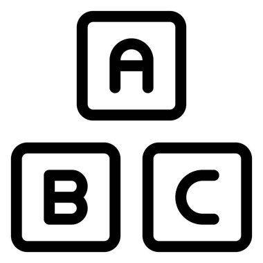 Anaokulunda kullanılan alfabe blokları