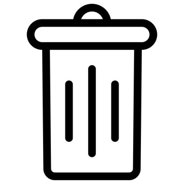 Restoran için çöp tenekesi.