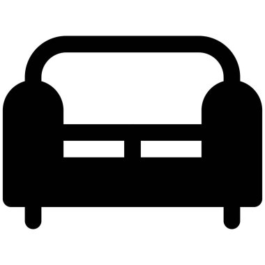 Otelin oturma odası için birinci sınıf kanepe.