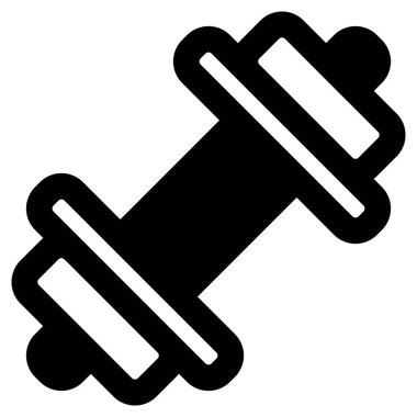 Güç ve güç çalışması için ağır halterler.