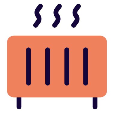 Kışın otel için ısıtıcı.