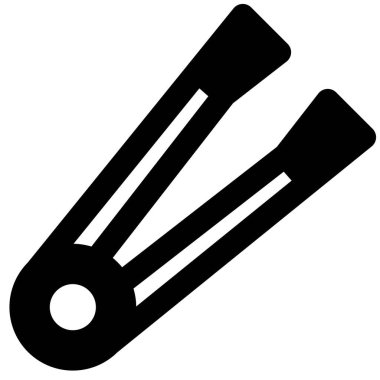 Ateşli ögeleri almak için maşa